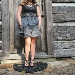 Dress and shoes bought from Rose Tree